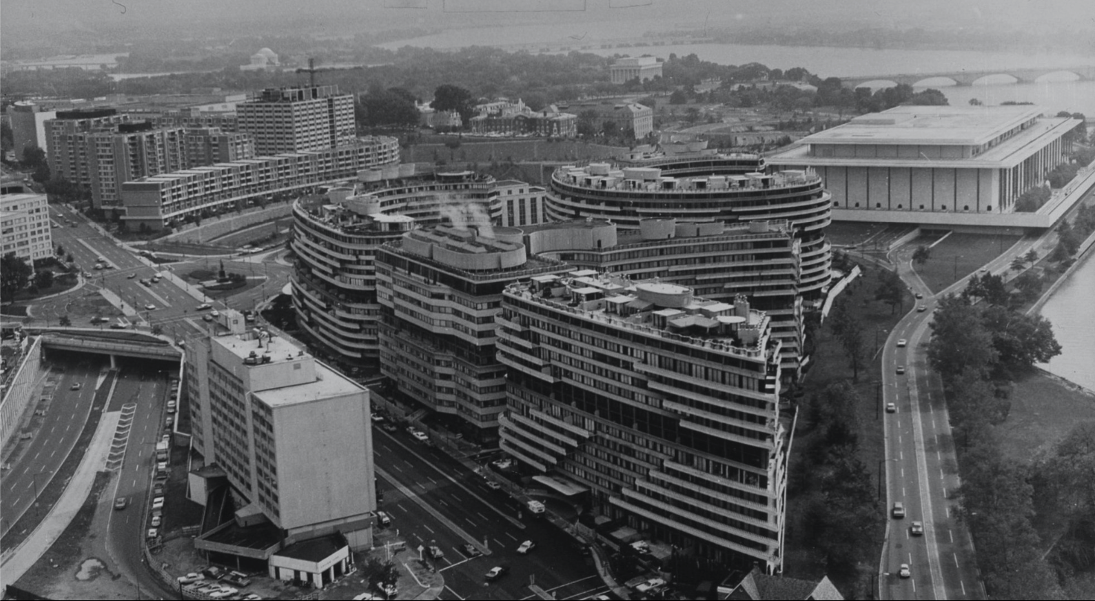 Aerial view of a city